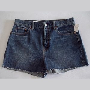 GAP 1969 High Rise Cut-off's - Cheeky, denim, indigo, distressed, SZ 30 REG
